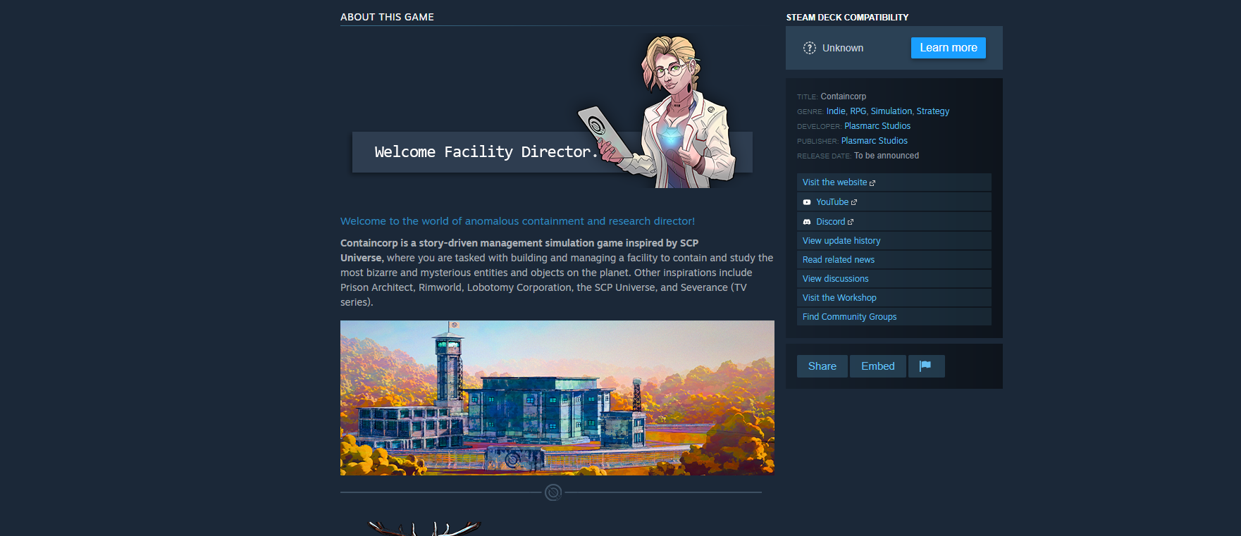 Steam Page 1